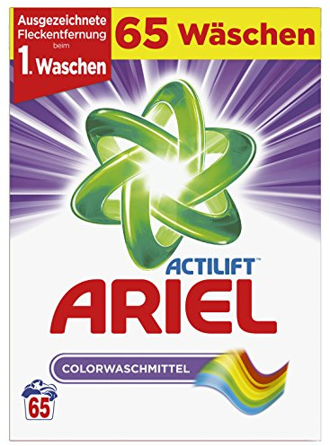 Ariel Pulver Colorwaschmittel, 4,23 kg, 1er Pack (1 x 65 Waschladungen) [Auslaufmodell]