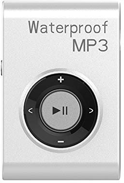 GZLMMY IPX8 Waterproof MP3 Player Built-in 8GB Sports Swimming Running Diving Surf MP3 Music With FM Radio and Shuffle Feature Hi-Fi Headphone (White)