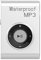 GZLMMY IPX8 Waterproof MP3 Player Built-in 8GB Sports Swimming Running Diving Surf MP3 Music With FM Radio and Shuffle Feature Hi-Fi Headphone (White)