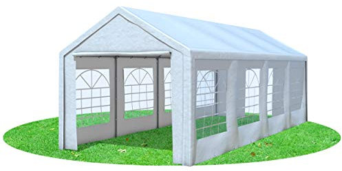 Stabilezelte 3x8m Partyzelt, Classic PRO PE Weiss