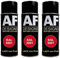 Alex Flittner Designs 3x RAL Lackspray Autolack Buntlack Spraydose RAL3001 SIGNALROT matt
