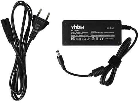 vhbw 1x Bloc d'alimentation Compatible avec Toshiba NB250, NB300, NB305, NB500, NB510, NB520, NB520-108, NB550, NB550d, NB550d-11 Ordinateur Portable, 65 W
