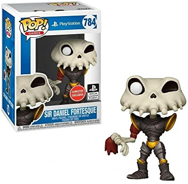 Funko Pop Games Playstation:MediEvil - Sir Daniel Fortesque (Sonderedition) #784 Vinyl Figure