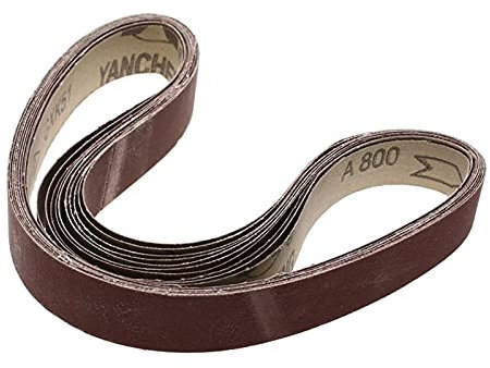 20Pcs 760x40mm Sanding Belt for Metal Polishing Grit 60 80 120 180 240 320 600 800 1000 Tube Belt Sanders Wool Polishing Belt DUO ER (Grit : 20Pcs P240)