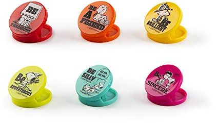 Excelsa 65312, Peanuts Set mit 6 Beutelverschlüssen, Kunststoff