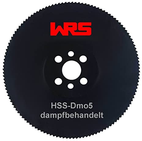 WRS Metallkreissägeblatt aus HSS-Dmo5, 350 mm Ø x 3,0 x 40 mm, Industriequalität, Größen Name: 140 Zähne (8 mm Zt.)