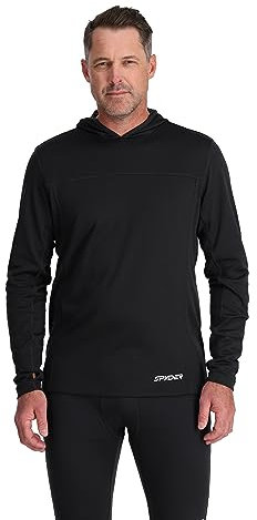 Spyder Herren Charger Hoodie Wander-Shirt, Black, L