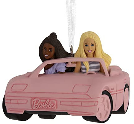 Hallmark Barbie im Auto Weihnachtsdekoration