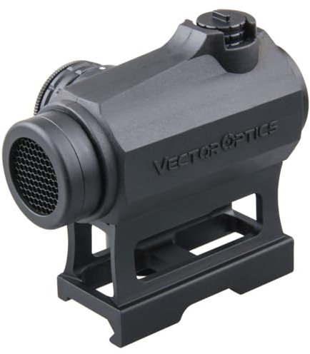 Vector Optics SCRD-38 Maverick-III 1x22 MIL Rotpunkt Visier für Sport, Airsoft und Jagd, Luftgewehr, Ziel-Visier, Reflex-Visier, Red-Dot zum zielen