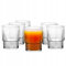 Glasmark KROSNO 1992 Gläser Set Trinkgläser Cocktailgläser 6 Stück Niedrig Spülmaschinenfest Transparent 320 ml