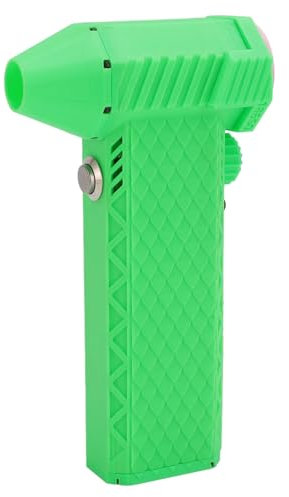 Fockety Mini Soffiatore, Soffiatore Ad Aria Secca da 200000 Giri/min Super Jet Fan, Soffiatore a Getto Secco da 52 M/s, Mini Soffiatore Portatile Alimentato a Turbo QC15W a Ricarica