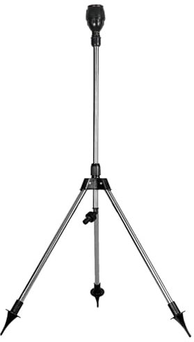 Stativ-Sprinkler für Hof, Stand-up-Sprinkler mit großer Reichweite, großes Flächen-Gartenbewässerungssystem mit Metall-Stativbasis, Wassersprinkler für heiße Sommertage