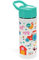 Rex London Edelstahl Trinkflasche Bauernhof/Farmyard mit Druckknopfdeckel Trinkhalm Tragegriff für ca. 500 ml