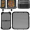 Splash Guard Accessories for Philips Airfryer Dual Basket 3000 Series 9L, Pack of 2 Reusable Silicone Hot Air Fryer Accessories for Philips Airfryer 3000, Airfryer Accessories, Silicone Mould Splash