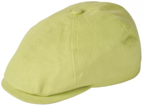Failsworth Gorra Hudson de lino irlandés, verde lima, M