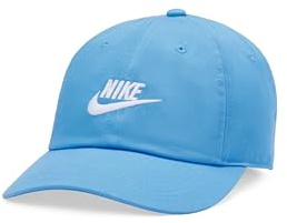 Nike Kinder Club Unstructured Cb Futura Wash Kappe, University Blue/White, One Size