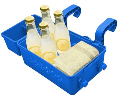 Cestino Portaoggetti Per Piscina, Deposito A Bordo Piscina, Cestino Per Piscina Per Organizzare Le Bevande Degli Asciugamani, Stoccaggio Addensata Sopra La Piscina