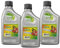 Olio per Catena per Motoseghe e Elettroseghe – Lubrificante Biodegradabile 90%, Olio Vegetale, Confezione da 1L (Set da 3), Lemag srl