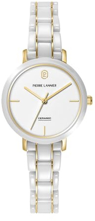 Pierre Lannier - Armbanduhr Chouquette - Quartz Uhrwerk - Gehäusedicke: 7.6 mm - Gehäusebreite: 30 mm - Edelstahl - 3 ATM