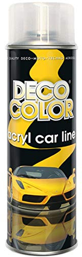 DECO COLOR 1K Clear Coat ACRYL Lacquer 500ml HIGH Gloss TOP Coat CAR AUTO Moto Sport Transparent Protection