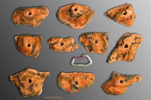 Move-it-Climbingholds Sandstone L Klettergriffe L, Farbe:gelb