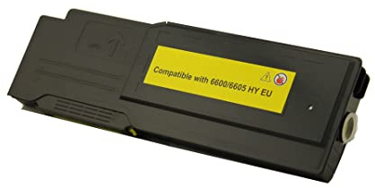 ABC Kompatibler Toner für Xerox Phaser 6600 Gelb für Xerox Phaser 6600dn 6600dnm 6600n 6600 Series WC 6605dn 6605dnm 6605n WorkCentre