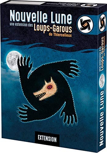 Asmodee - Les Loups-Garous de Thiercelieux: Erweiterung New Mond, Gesellschaftsspiel für 18 Spieler ab 9 Jahren, Enfants et Adultes
