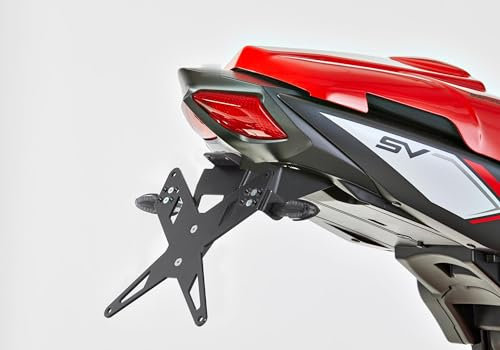 PROTECH X-Shape Kennzeichenhalter kompatibel mit Suzuki SV 650 X 2018-2020 WCX0/WCX1