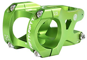 FIFTY-FIFTY MTB Vorbau 31,8mm, Aluminiumlegierung Fahrrad Vorbau 35 mm | Für 1-1/8 Lenkkopfrohr, 31,8 mm Lenker, Einfache Installation, geeignet für All-Mountain, Downhill, Freeride