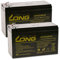 KungLong Batteries Plomb-Gel compatibles avec l'UPS APC RBC 32 9Ah 12V (remplace également 7,2Ah / 7Ah), 12V, Lead-Acid [ Batterie au Plomb ]