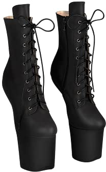 EIS Damen-Schuhe | Pony High Heel Stiefelette | Zubehör | Accessoire | Für Sie & Ihn