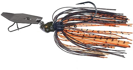Balzer Shirasu Evil Chatter #1/5g Green Pumpkin Amber Red