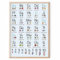 MeinBaby123® XL ABC Lernposter Grundschrift für Kinder (GS) | Buchstaben und Laute von A bis Z | geeignet für Kindergarten, Vorschule, Grundschule | DIN A2 inkl. Übungsblatt (schwarz/blau A2)