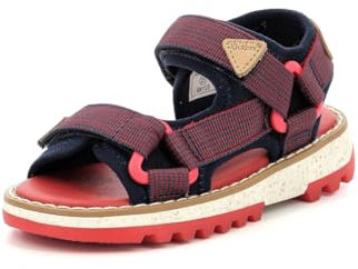Kickers Sandalen für Mädchen und Junge 894770-30 KICKCLOCK 102 ROUGE MARINE Schuhgröße 33 EU