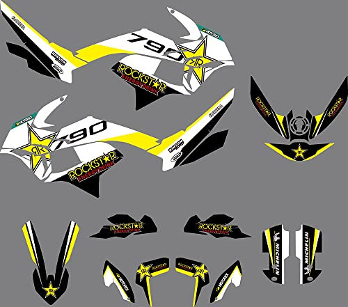 Custom Motorcycle Decal 790R 890 R ADV ADVENTURE Graphics Kits Fit for KTM 790 890 ADV Adventure R 2019 2020 2021 Sticker (DST1324)