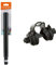 Prophete 6506 Unisex – Erwachsene Sattelstütze Stahl, Länge: 300mm,Ø27,2mm,Farbe:schwarz,OneSize & 6533 Fahrrad Sattelkloben / Sattelbefestigung - schwarz L