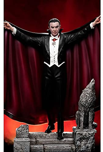 Iron Studios - Universal Monsters Dracula 1/10 DLX STAT Statuen, Mehrfarbig (83273)