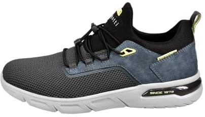 Bugatti Herren Atmungsaktives Turnschuhe Leichtgewichts Mesh Obermaterial Laufschuhe Ultraleichte Sohle Sneaker Elastischen Schnürsystems
