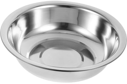 Cabilock Edelstahl Rührschüssel 27cm Praktische Suppenschüssel Aus 304 Edelstahl Vielseitig Für Küche Und Haushalt Für Salate Suppen Und Bpa Frei Rostfrei
