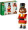 LEGO Decoración navideña de cascanueces, juguetes de construcción para niños, niños y niñas, a partir de 8 años, decoraciones de cascanueces para el hogar, ideas de regalo para Navidad, brazos y boca
