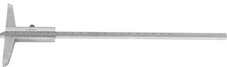 Pied à Coulisse de Profondeur Jauge de Métal 0.02mm Micromètre de Haute Précision Pied à Coulisse Outil de Mesure Pied à Coulisse de Profondeur (0-200)