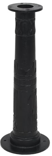 Homgoday Base pour pompe à eau de jardin manuelle en fonte, meubles pour maison intérieure extérieure, salon chambre à coucher