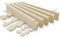 LZEOY 10m Kabelkanal-Set für TV-Wandmontage - Selbstklebende Kabelschiene (Beige) - 25 Stück Kabelversteck 40x2,4x1,4cm - Oberputzinstallation für Haushalt & Büro