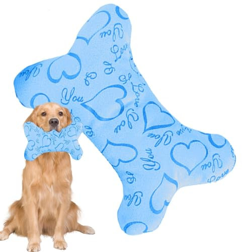 Ghjkldha Weiches Hundekissen zum Schlafen, knochenförmiges Haustierkissen, Haustierschlafbedarf, maschinenwaschbar, Hundekissen, großer Hund, Schlafkissen, kleiner Hund, Schlafkissen, mittelgroße