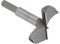 Oumuik Professional 60mm Forstnerbohrer Schwarzer zweischneidiger Forstnerbohrer für Holz & Hartholz Abnutzungsfreies Bohren von Tischplatten mit Rundschaft Durchmesser 60 mm, Länge 90 mm