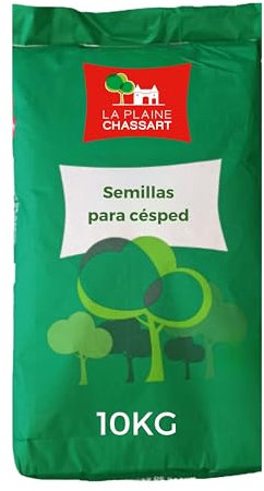 La Plaine Chassart - Semences Gazon 10 KG - Idéal pour Semer ou Regarnir une Pelouse de 400 à 600 m²