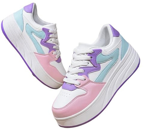 Hiseng Schuhe mit Rollen für Mädchen, Schuhe mit Rollen für Jungen Rollschuhe Schuhe 2-in-1 Roller Schuhe Kinder Outdoor Turnschuhe Turnschuhe mit Versenkbarer Rollen, 31-40EU Für 6-16-jährige Kinder