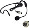 Replacement Headset Headworn Head Microphone for Shure BLX188-PGA31 Dual Headset Wireless System, Condenser, Unidirectional, ta4f 4 Pins, Black