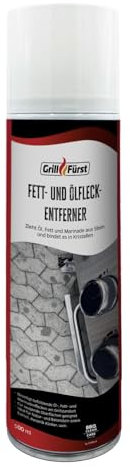 Grillfürst Fett- und Ölfleckentferner, 500 ml - Aktiv-Reiniger mit Tiefenwirkung