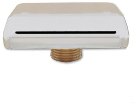 Fazvncv Edelstahl Pool Wasserfall Wanne Auslauf Wandmontage Wasserfall Wasserauslass Düse Pool Wasserfall Brunnen